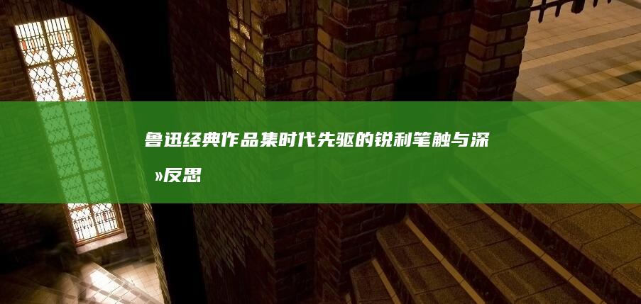 鲁迅经典作品集：时代先驱的锐利笔触与深刻反思